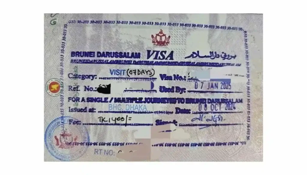 Brunei Visa