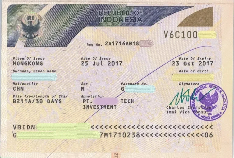 Indonesia Visa